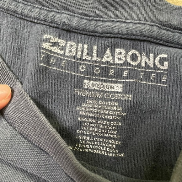 Billabong‎ The Core Tee T-Shirt Graphic Print Short Sleeve Medium - Picture 3 of 5
